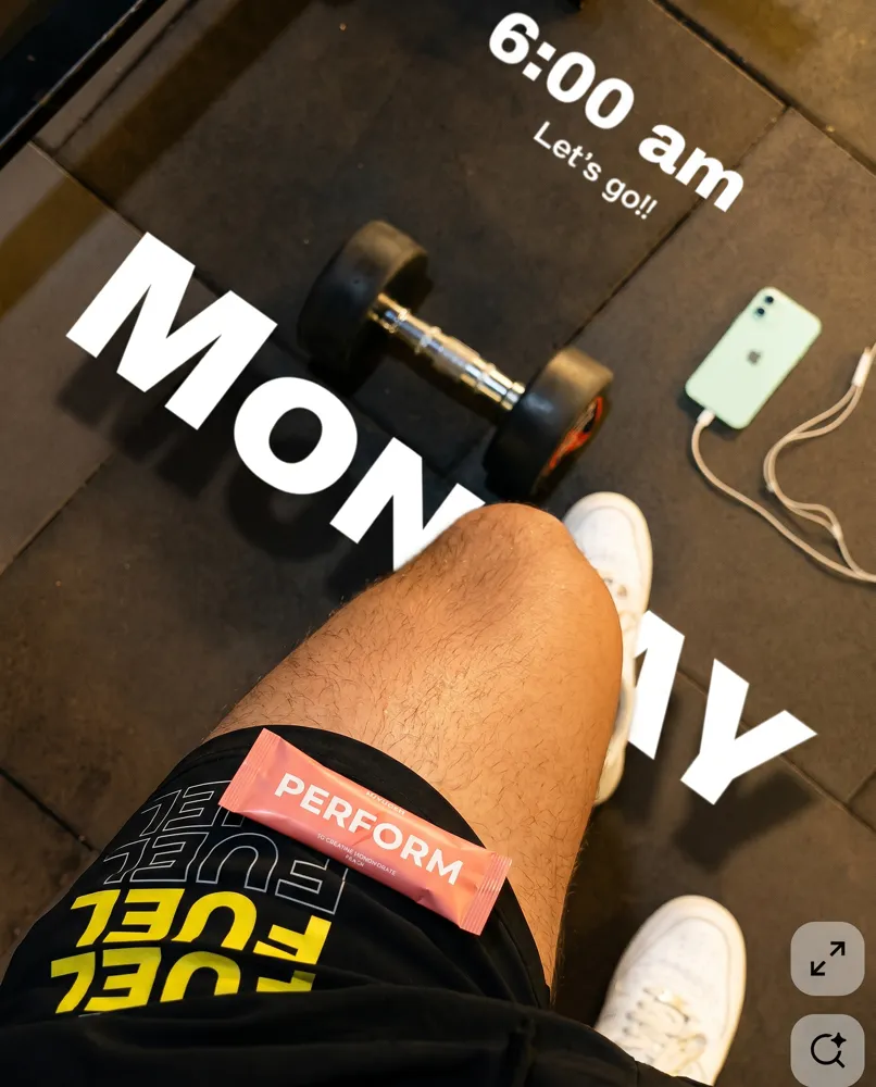 Vantage on the gym floor